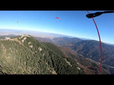 Paragliding in Romania (Postavaru)