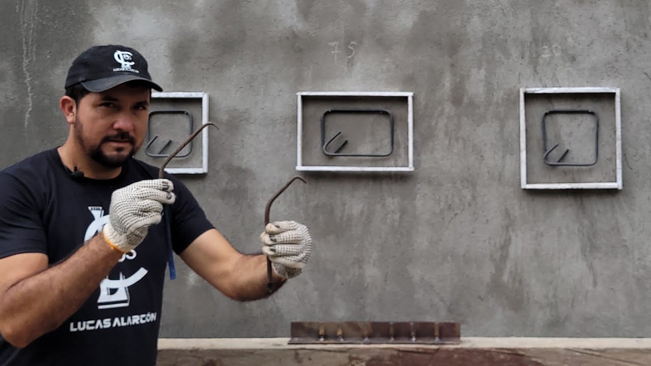 Medidas de  estribos para diferentes columnas.