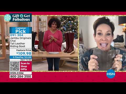 Jambu Originals Chai Tall Leather Riding Boot  Regular C...