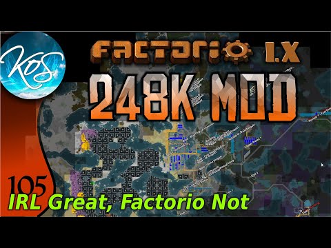 Factorio 248k Mod 105 -  I'M BORED! - Tips & Tricks
