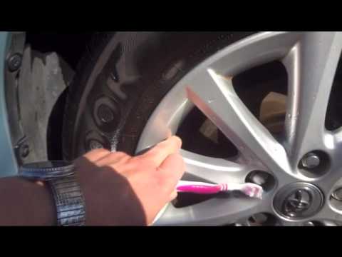 How to Clean Your Alloy Wheels - How to Get the Dirt Out of the Creases or Corners - Car Wash