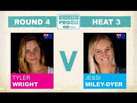 Round 4, Heat 3 - Tyler Wright vs Jessi Miley-Dyer