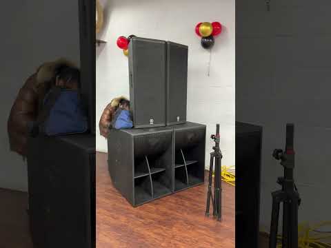 Feel the cerwin vega el36dp bass 🦾