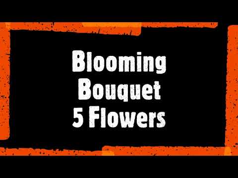 Blooming Bouquet Deluxe 5 Flowers @dynamitemagicshop