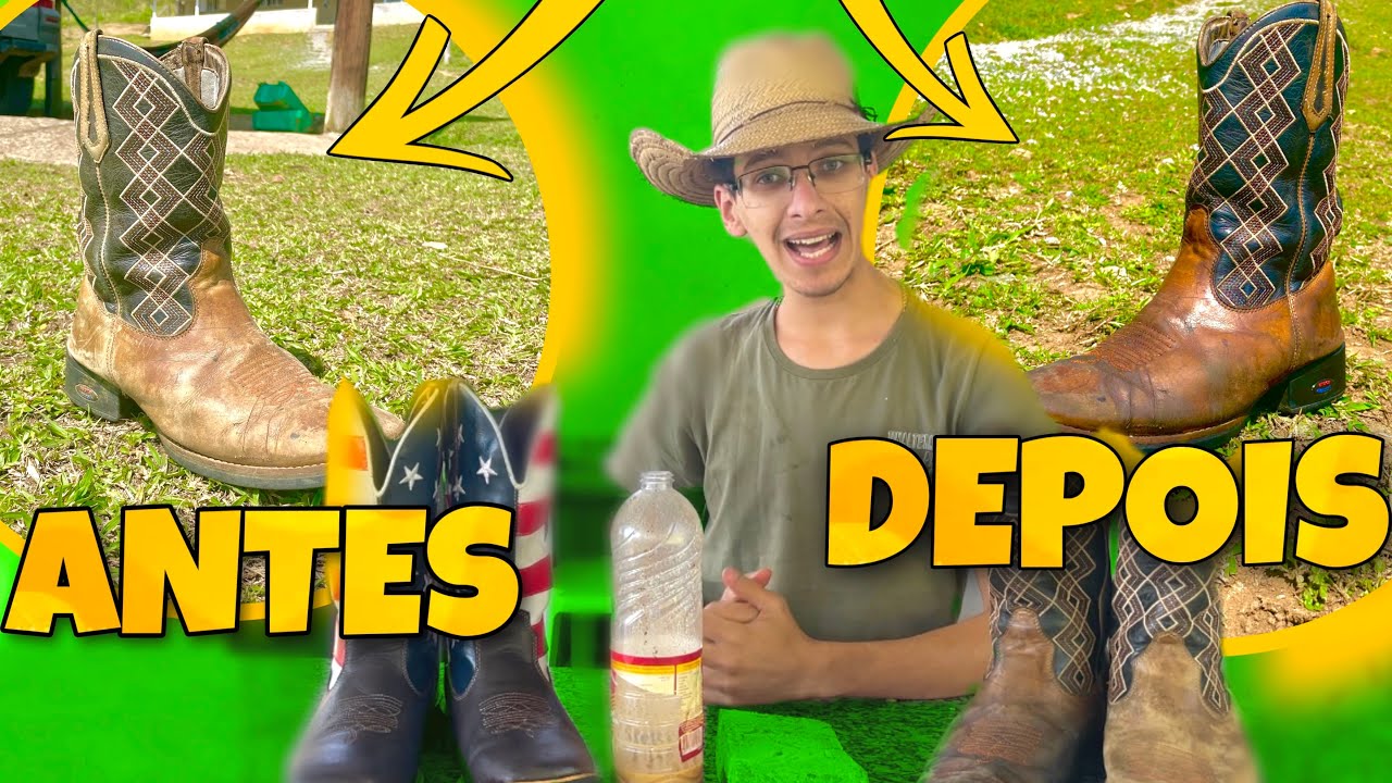 COMO HIDRATAR COURO DE BOTA TEXANA