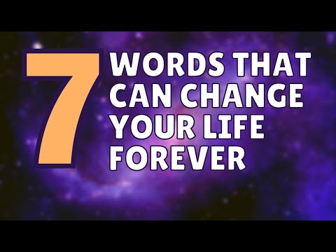 7 Words That Can Change Your Life Forever | Happy & Grateful Affirmations