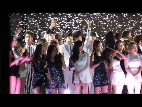 150523 Dream Concert -- Ending Stage [various artists, attempted VIXX focus]