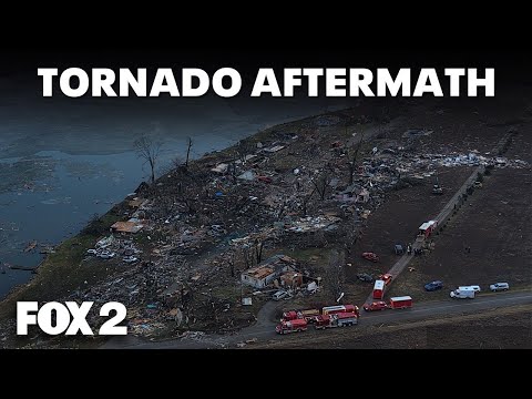 Photos reveal deadly Michigan tornado aftermath