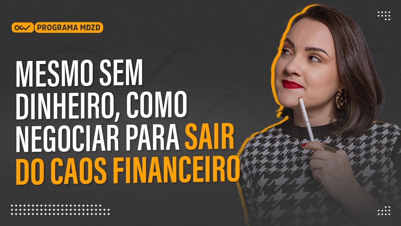 Mesmo sem dinheiro, como negociar para sair do caos financeiro