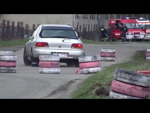 Grzegorzek Michał / Ostafin Aneta - Subaru Impreza - KJS Wiosenny Super OeS Biecz 14-04-2013