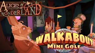 IM LATE! Playing mini golf in Wonderland