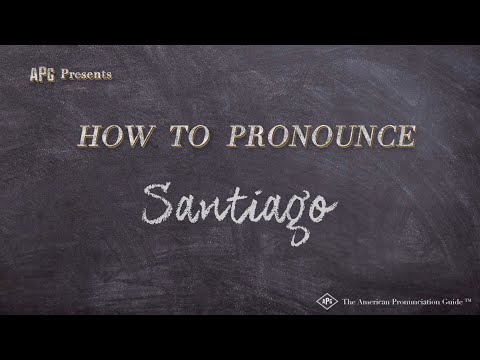 How to Pronounce Santiago (Real Life Examples!)