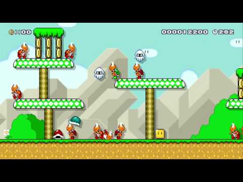 Gunstar Mario by SeanWhat - SUPER MARIO MAKER - NO COMMENTARY 1AU 1AV