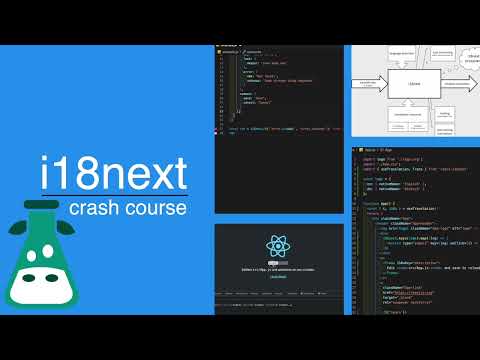 i18next Crash Course | the JavaScript i18n framework