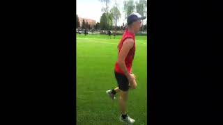 Едуард Сидорчук наполегливо тренується в умовах карантину. Легка атлетика