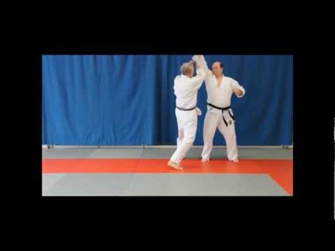 Dreierkontakt Wurftechniken 1.Kyu Braungurt Ju-Jutsu in Kombinationen - verschiedene Fassarten