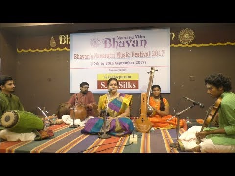 Navaratri 2017 / R. Rajalakshmi Vocal concert