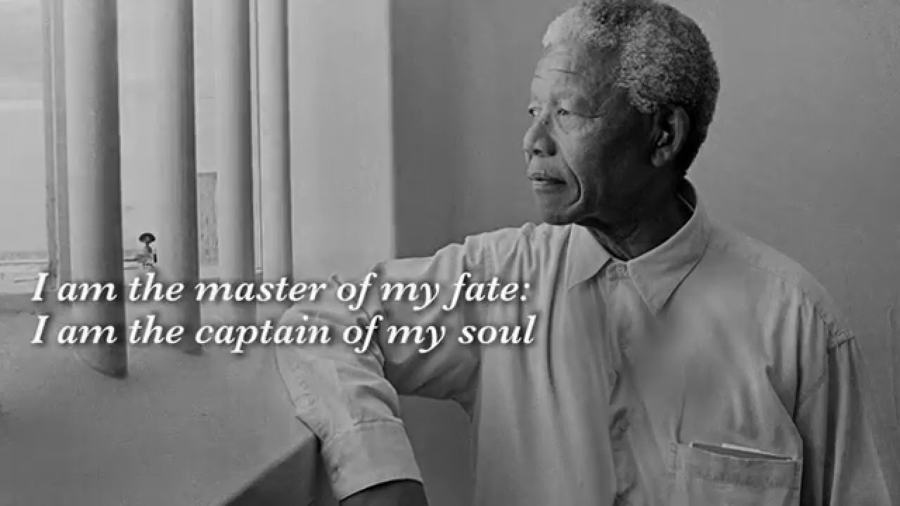 What does Invictus mean to Nelson Mandela?