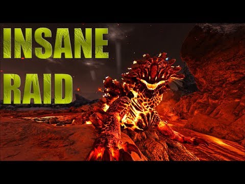 SO MUCH LOOT MAGMASAUR RAID MTS S4 PvP Ark Genesis