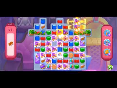 Homescapes Level 8057 (No boosters) 17 moves  Superhard level