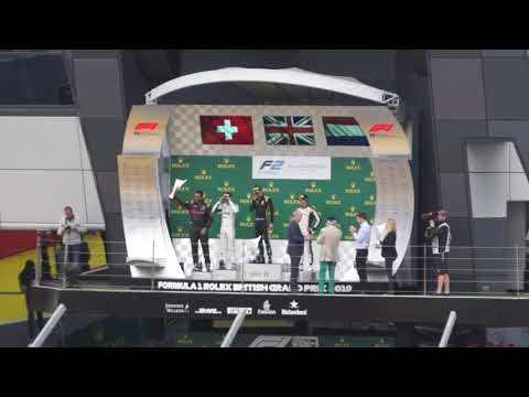 Silverstone British Grand Prix 2019 - F2 Race 2 - Podium