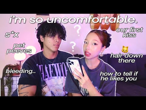 asking my boyfriend questions girls are too SCARED to ask *TMI LOL*
