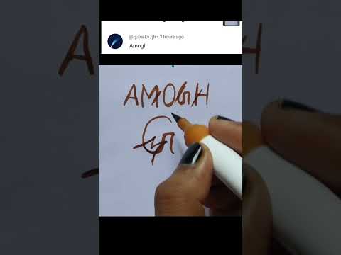 AMOGH Name logo design/Comment your Name #nameart #namelogo #viral #trending #art