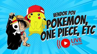 Pokemon Vendor POV | !linktree #pokemon #onepiece #mtg #collectibles