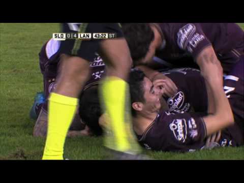 Gol de Acosta. San Lorenzo 0 - Lanús 4. Final. Primera División 2016.