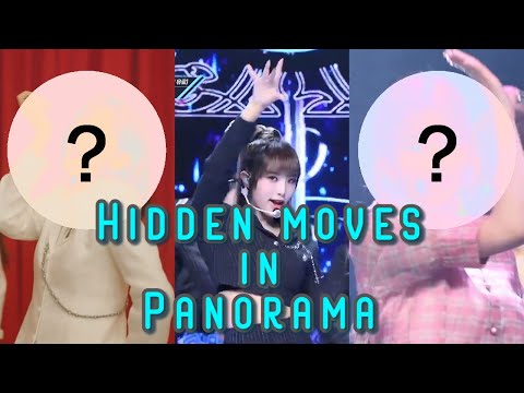 IZ*ONE Panorama - hidden moves you may have missed