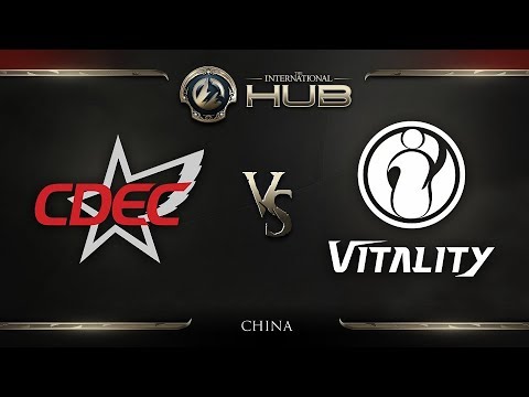 CDEC Gaming vs iG.Vitality - TI8 China Regional Qualifiers: Group Stage