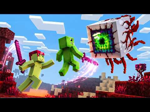 2 GORDOS TRYHARDS vs TERRARIA EN MINECRAFT