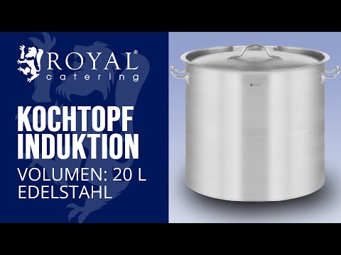 Video - Kochtopf Induktion 20 L