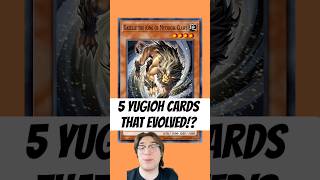 5 YuGiOh Cards THAT EVOLVED!?