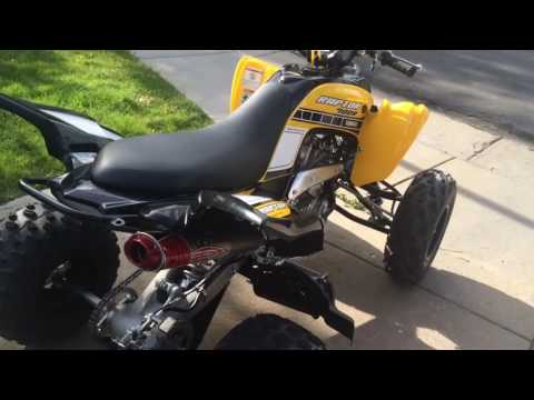 Yamaha 700R with Big Gun evo R exhaust slip-on