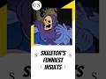 Skeletor S 10 Greatest Insults Skeletor Shorts