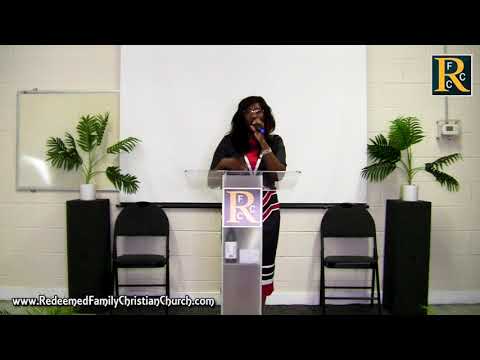 "The legal position we take when we pray" with Rev. Sharon Dunn at Redeemed Family Christian Church