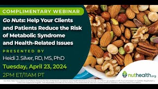 Go Nuts: Help Your Clients Reduce the Risk of Metabolic Syndrome and Health-Related Issues