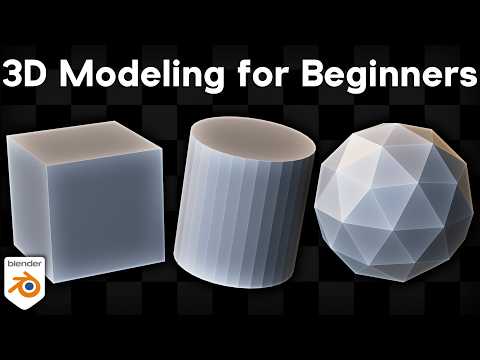 3d Modeling for Beginners (Blender Tutorial)