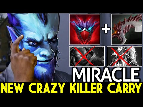 MIRACLE [Riki] New Crazy Killer Abyssal Blade Build 7.26 Dota 2