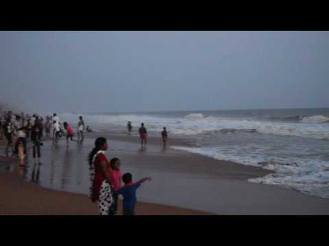 Thiruvananthapuram Shanghumugham Beach 1080p at 50 fps!