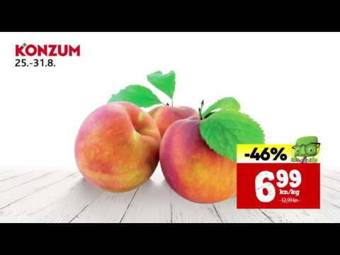 Konzum Akcija katalog 25.8. - 31.8.