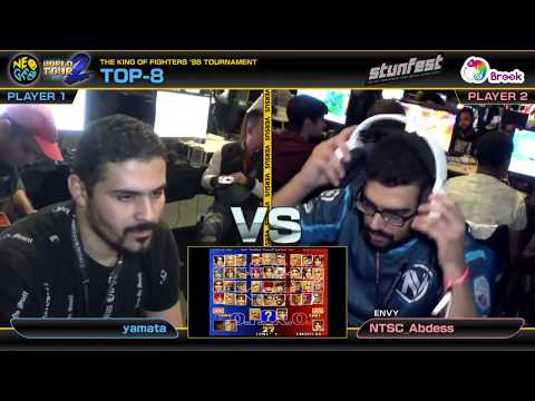 Yamata vs NTSC Abdess - KOF '98 Neo Geo World Tour Season 2 France Stop TOP-8