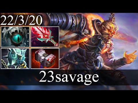 TLN.23savage - Monkey King | Carry Gameplay Dota 2 Patch 7.31b