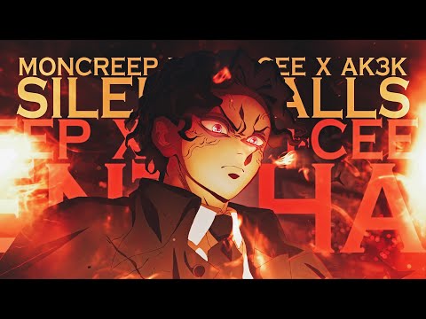 MONCREEP X IAN I-CEE X AK3K - SILENT HALLS (OFFICAL LYRIC AMV)