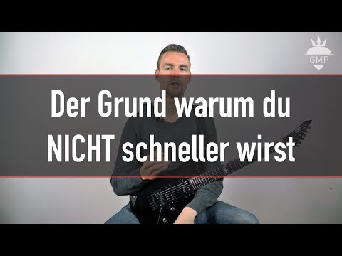 Warum du nicht schneller wirst - Typische Fehler beim E-Gitarre lernen | Guitar Master Plan