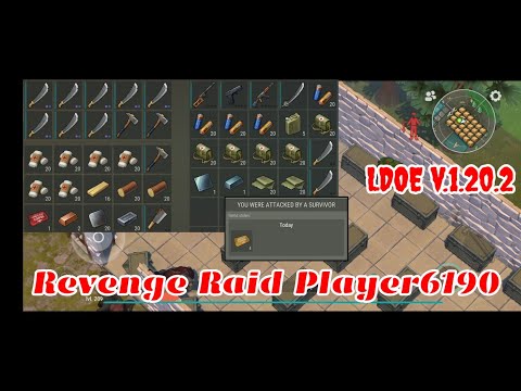 Revenge Raid Player6190 | Suicide Trick | Last Day on Earth v.1.20.2