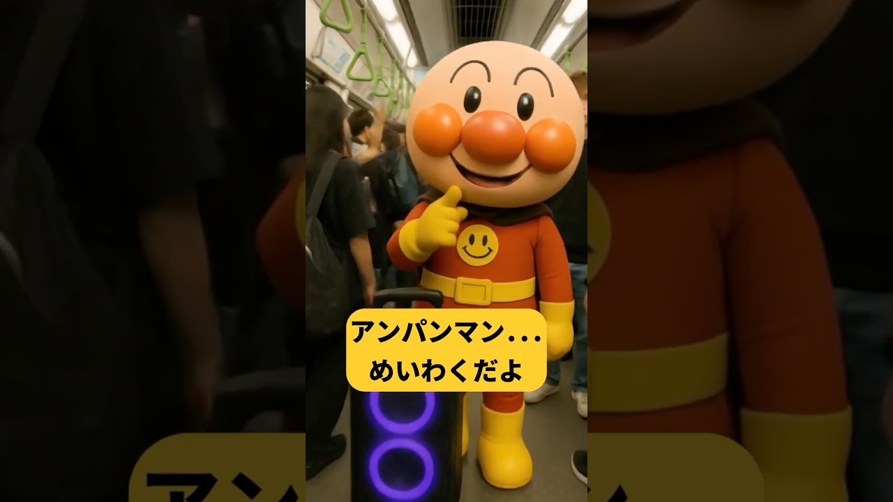 アンパンマンがでんしゃでおおさわぎ！ほんとなの？