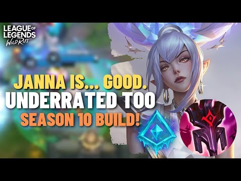 Glacial Augment is Janna's Best Rune! - S10 Build & Guide | Wild Rift