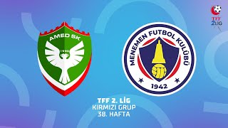 TFF 2. Lig Kırmızı Grup | Amed Sportif Faaliyetler - Menemen Futbol Kulübü